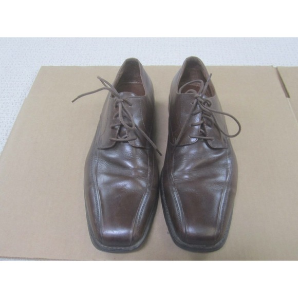 Johnston Murphy‎ Shoes Mens 10.5W Brown Harding Panel Oxford Bicycle Toe Lace Up main image 7